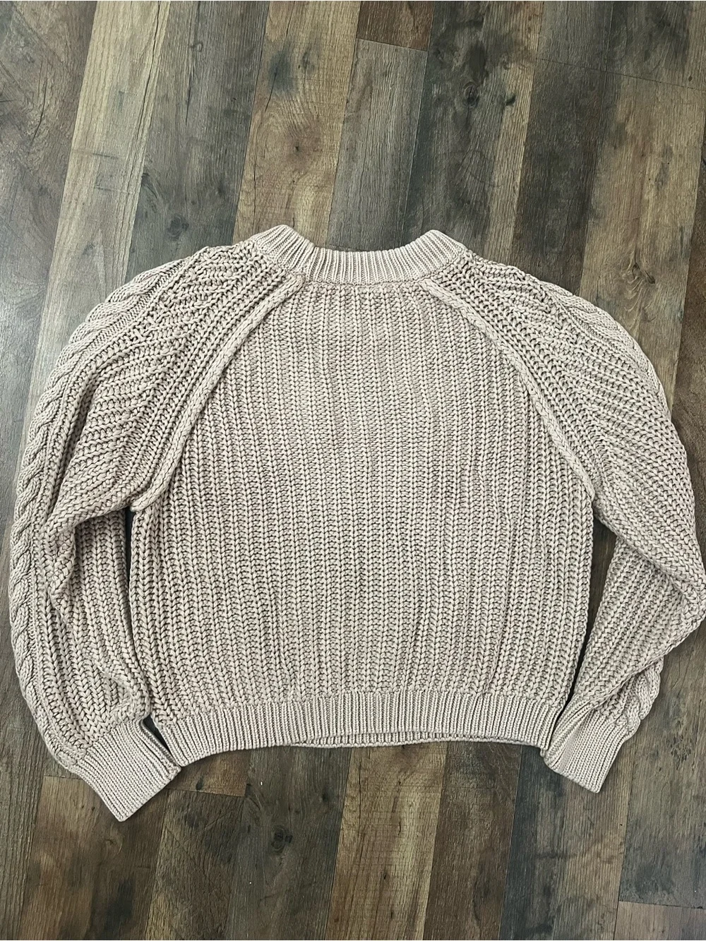 Free People Frankie Cable Knit Sweater